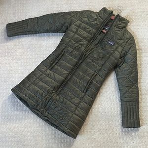 green patagonia radalie parka